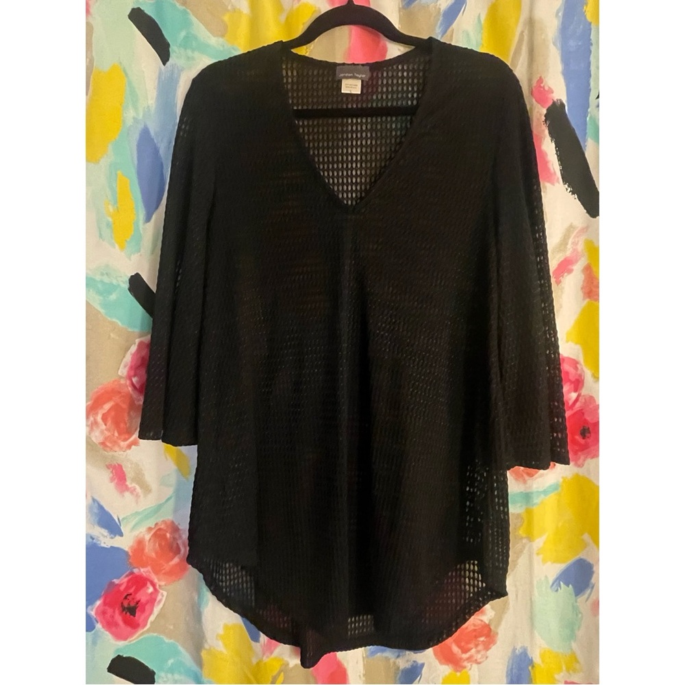 Black swim cover up